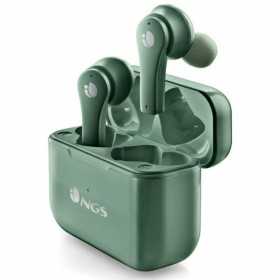In-ear Bluetooth Headphones NGS ‎Artica Bloom Green