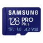 Carte Mémoire Micro SD avec Adaptateur Samsung PRO PLUS MB-MD128KA 128 GB UHS-I 160 MB/s
