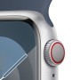 Montre intelligente Apple WATCH S9 Bleu Argenté 1,9" 41 mm