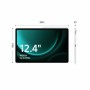 Tablette Samsung Galaxy Tab S9 FE+ 12,4" 1 TB 256 GB Gris