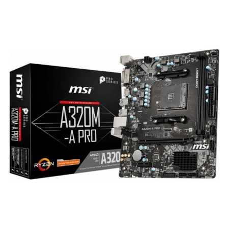 Moderkort MSI A320M-A PRO mATX DDR4 AM4 AMD A320 Chipset