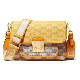 Damen Handtasche Michael Kors 35T2GS9M2J-BUTTER-MULTI Gelb 22 x 18 x 6 cm