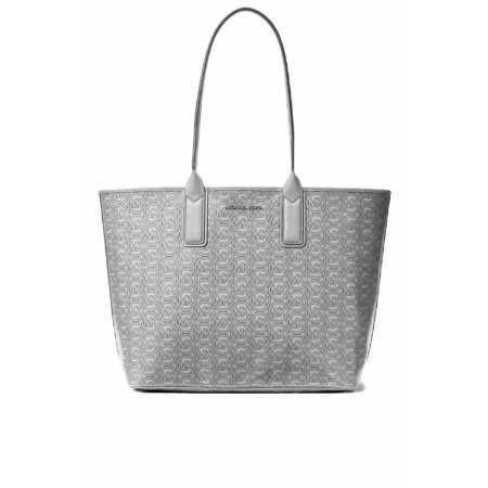 Damväska Michael Kors 35H1T2JT3C-OPTIC-WHITE Silvrig 45 x 30 x 16 cm