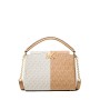 Women's Handbag Michael Kors 30S2GCDS2I-VANILLA-MLTI Brown 26 x 19 x 11 cm