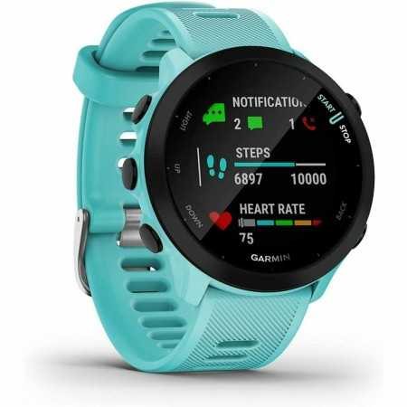 Montre intelligente GARMIN Forerunner 55 1,04" Bleu Turquoise 1,04"