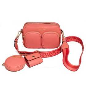 Damen Handtasche Michael Kors 35T2GTTC2L-GRAPEFRUIT Rosa 21 x 15 x 6 cm