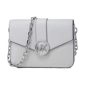 Damen Handtasche Michael Kors 35T2SNML2L-OPTIC-WHITE Weiß 23 x 5 x 17 cm