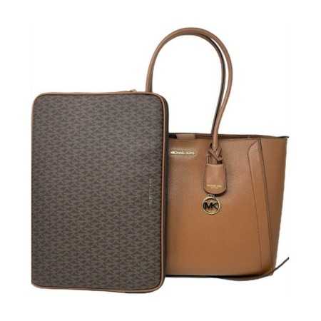 Damväska Michael Kors 35S2G6KT9L-BROWN Brun 38 x 30 x 14 cm