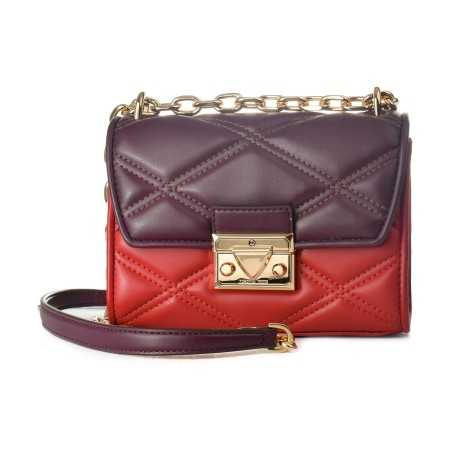 Damen Handtasche Michael Kors 35F2GNRC1T-CHILI-MULTI Rot 19 x 14 x 7 cm