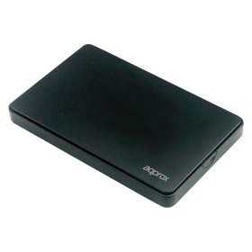 Housing for Hard Disk APPROX APPHDD300B 2,5" SATA USB 3.0 Black
