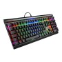 Gaming Tastatur Sharkoon SGK60 RGB Schwarz Spanisch