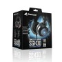 Gaming-Kopfhörer mit Mikrofon Sharkoon SGH30 Schwarz Bunt RGB (Restauriert A)
