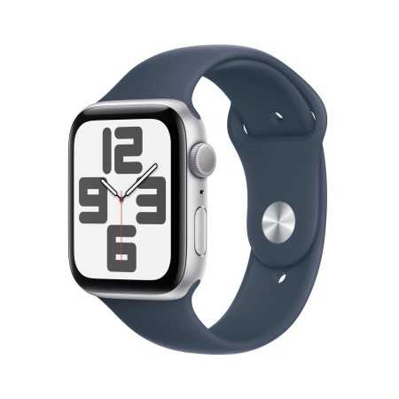 Montre intelligente Apple Watch SE Bleu Argenté 44 mm