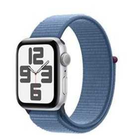 Montre intelligente Apple Watch SE Bleu Argenté 40 mm