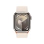 Montre intelligente Apple Watch Series 9 + Cellular 1,9" Blanc Beige 41 mm