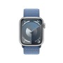 Montre intelligente Apple Watch Series 9 Bleu Argenté 41 mm