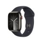 Montre intelligente Apple Watch Series 9 + Cellular Noir Gris 41 mm