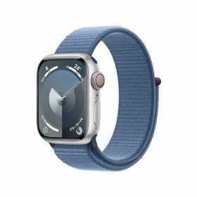 Smartwatch Apple Watch Series 9 + Cellular 1,9" Blau Silberfarben 45 mm