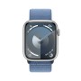 Smartklocka Apple Watch Series 9 + Cellular 1,9" Blå Silvrig 45 mm
