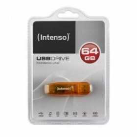 USB-minne INTENSO FAELAP0282 USB 2.0 64 GB Orange 64 GB USB-minne