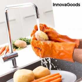 Reinigungs- und Schäl-Handschuhe für Obst und Gemüse Gloveg InnovaGoods