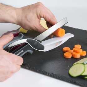 Scherenmesser mit integriertem Mini-Schneidebrett Scible InnovaGoods