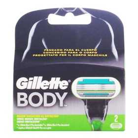 Rakblad ersättning Body Gillette Body (2 uds) (2 antal)