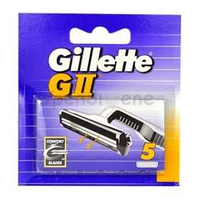 Lames de Rasoir de Rechange GII Gillette Ii (5 pcs)