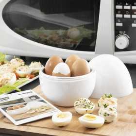 Microwave Egg Boiler with Recipe Booklet Boilegg InnovaGoods