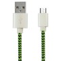 USB-kabel till mikro-USB KSIX 1 m