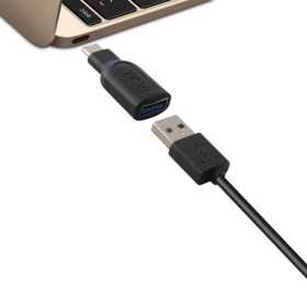 USB 3.0 to USB-C 3.1 Adapter Black