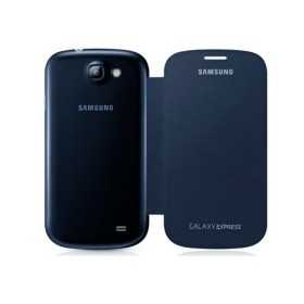 Folio Mobile Phone Case Samsung Galaxy Express I8730 Blue