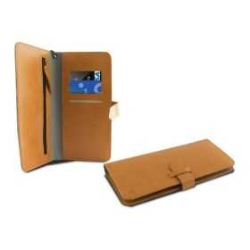 Universal Mobilfodral Bok Smartphone 5,5" KSIX BXFU14T5.5NJ Orange