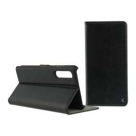 Housse Folio pour Mobile Huawei P 20 KSIX Noir