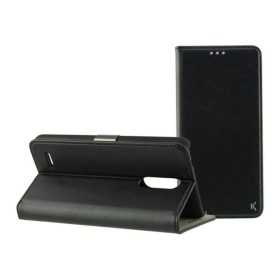 Housse Folio pour Mobile LG K11 KSIX Noir