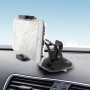 Mobile Phone Holder for Car with Suction Cup KSIX 360º Black
