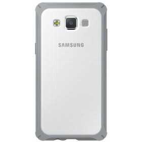 Handyhülle Samsung Galaxy A3 Durchsichtig Grau