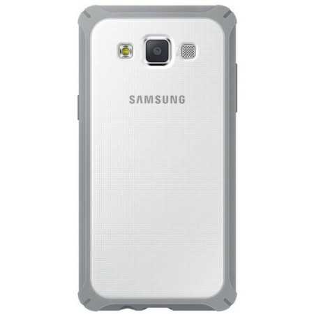 Mobilfodral Samsung Galaxy A3 Transparent Grå