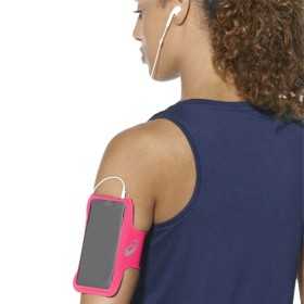 Sportarmband med uttag för hörlurar Asics MP3 Arm Tube Rosa