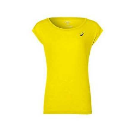 Ärmelloses Damen-T-Shirt Asics Layering Top Damen Gelb