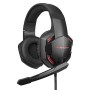 Casques avec Micro Gaming Mars Gaming MHXPRO71 Noir Rouge