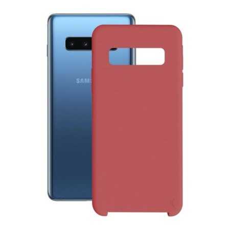 Mobile cover Samsung Galaxy S10+ KSIX Soft Red