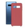 Protection pour téléphone portable Samsung Galaxy S10+ KSIX Soft Rouge