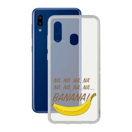 Mobilfodral Samsung Galaxy A20 KSIX Flex Banana TPU