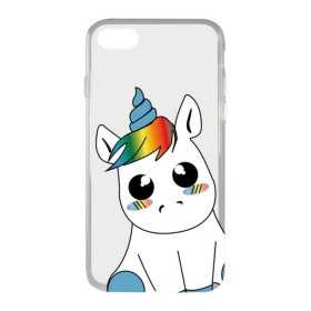 Protection pour téléphone portable Iphone 7/8 KSIX Flex TPU Licorne