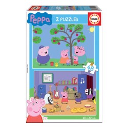 Barnpussel Educa Peppa Pig (2 x 48 pcs)