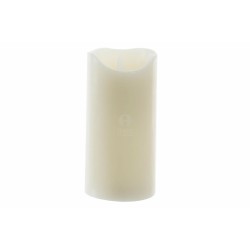 Bougie LED Crème 10 x 16,5 x 10 cm