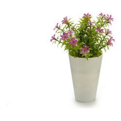 Plant pot 12 x 20 x 12 cm Purple Pink White Yellow Plastic