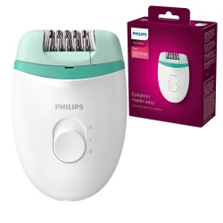 Electric Hair Remover Philips BRE224/00 15 V White