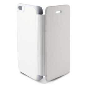 Folio Mobile Phone Case iPhone 5C KSIX Slim White Polycarbonate